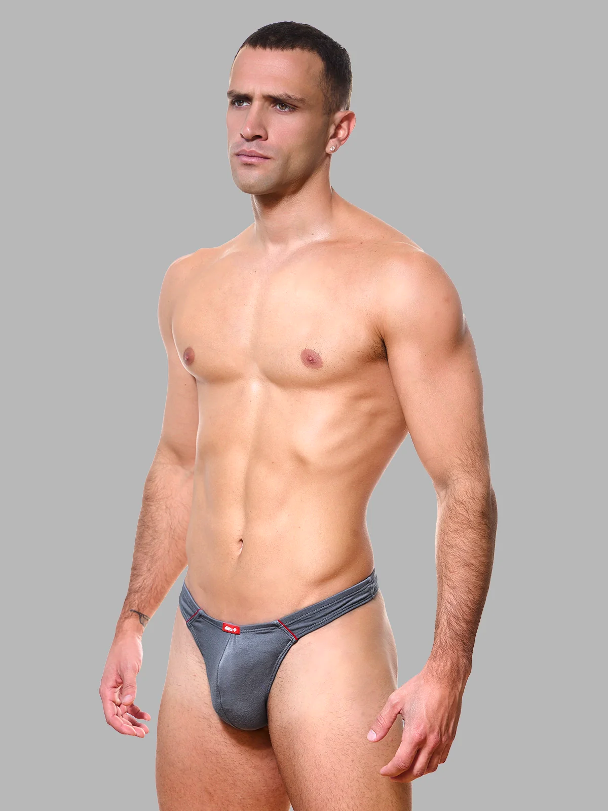 Set de 3 Tangas Monza Gris - Image 3