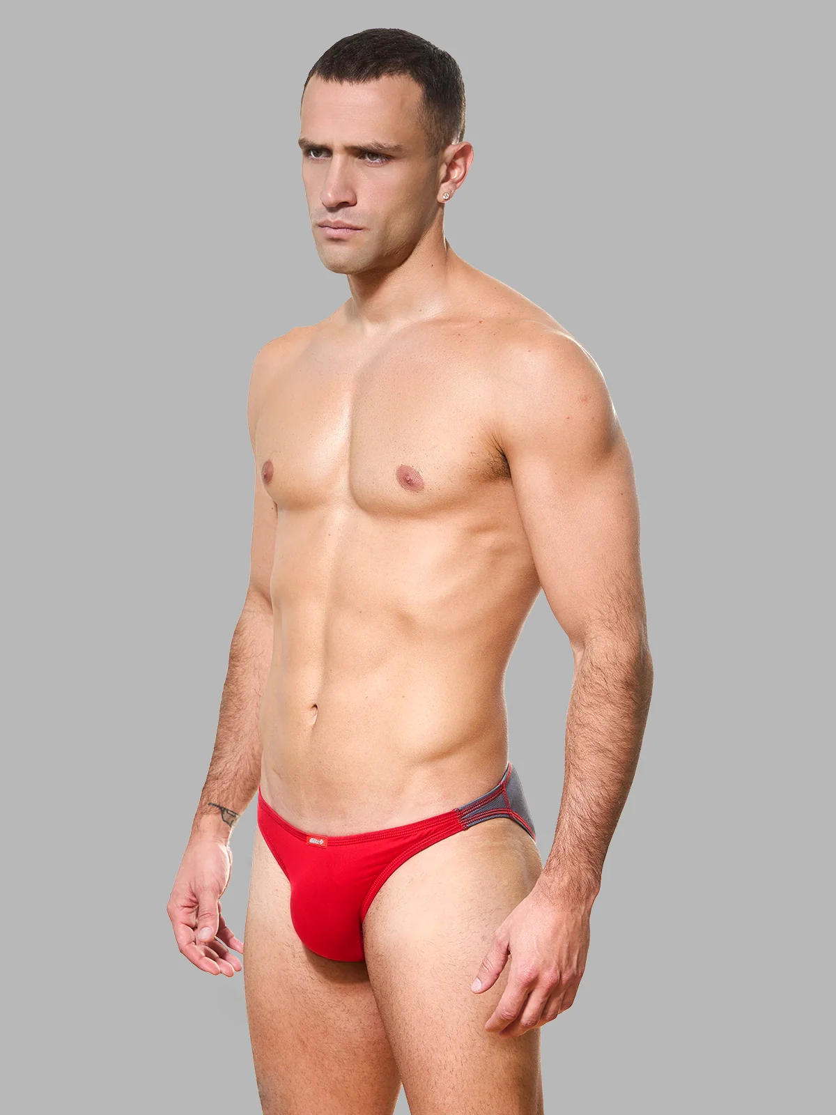 Set de 3 Trusas Maverick Gris - Image 3