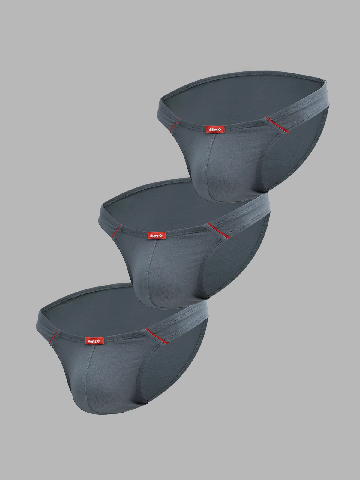 Set de 3 Trusas Monza Gris