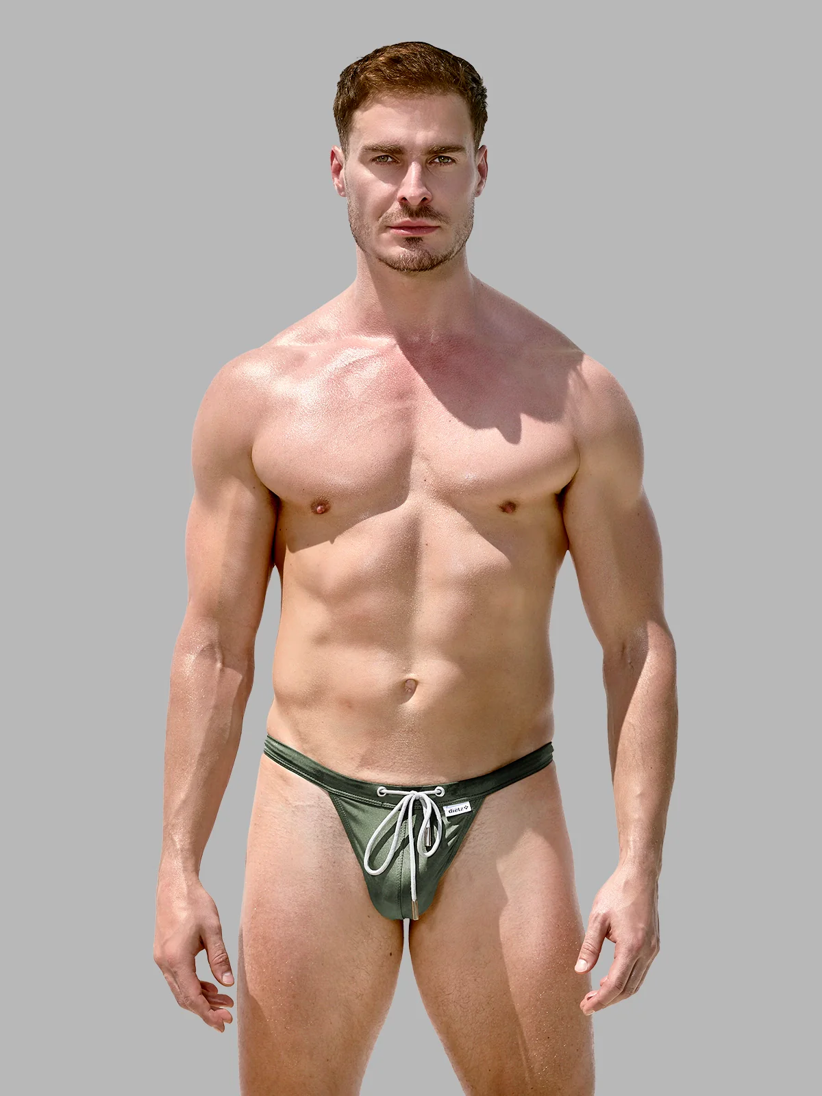 Traje de baño Stamina ST Tanga Verde olivo - Image 2